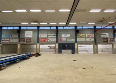 Turnhalle BM nach Flut