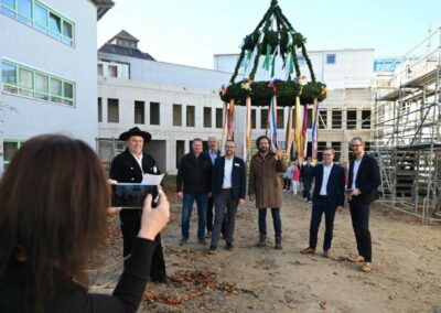 Richtfest Abschnitt P3 Krankenhaus Mittweida